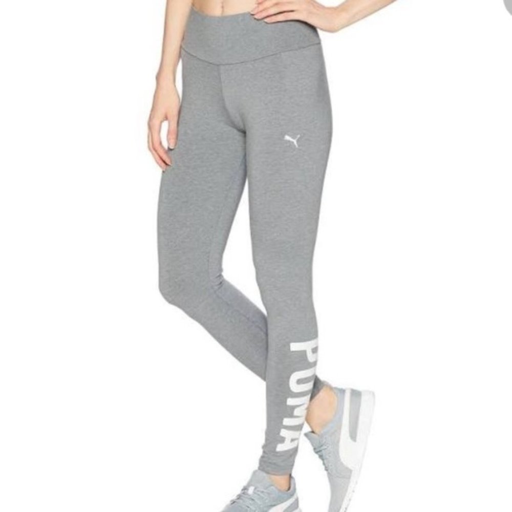 Puma • Grey Leggings Large